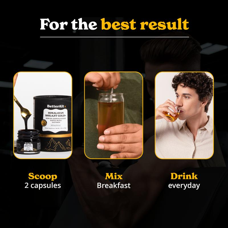 Torlen® Himalayan GOLD+ Shilajit Resin