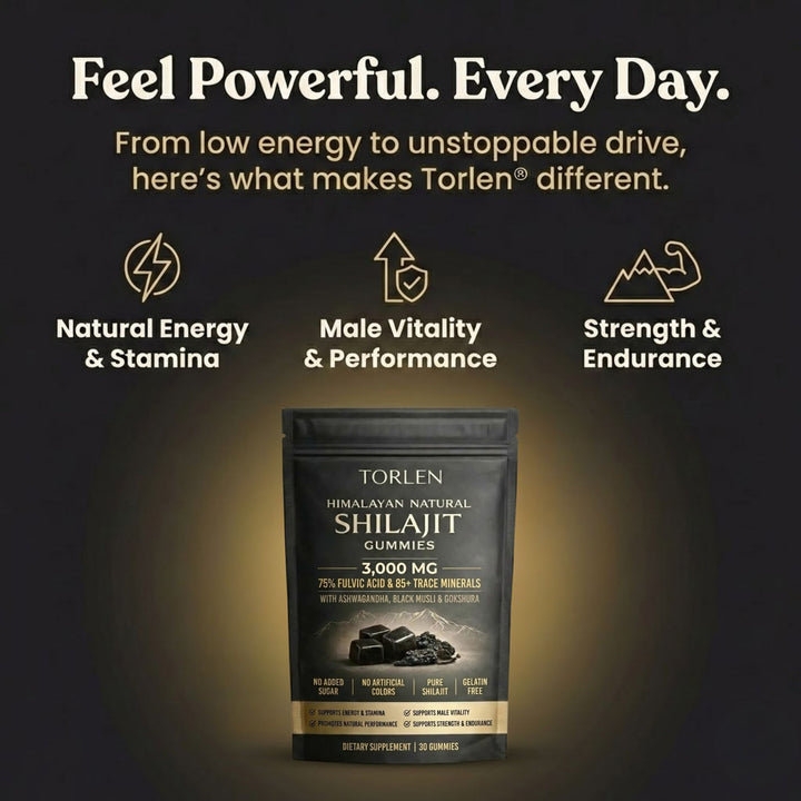 Torlen® Himalayan Shilajit Gummies