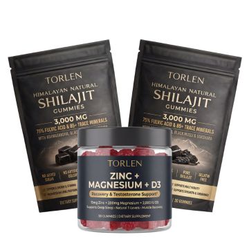 Shilajit Gummies & Zinc+Mag+D3