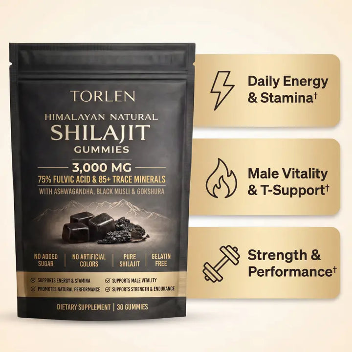 Torlen® Himalayan Shilajit Gummies